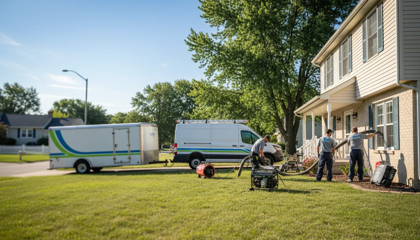 Flooded Basement Restoration And Cleanup With Repair in Jessie, ND near me